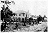 中の島へ移転した北海道鮭鱒孵化場本場庁舎