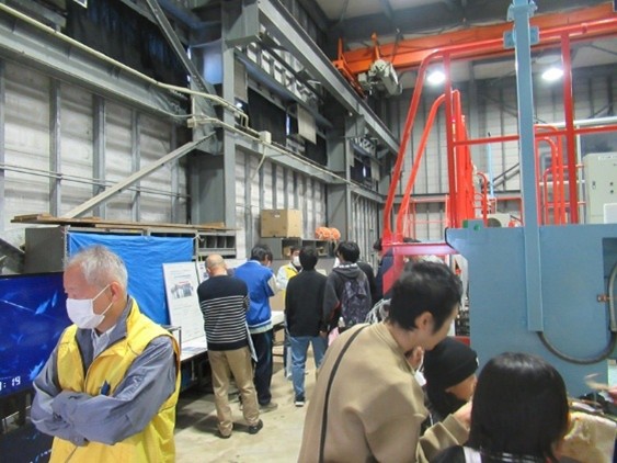 一般公開の様子の画像