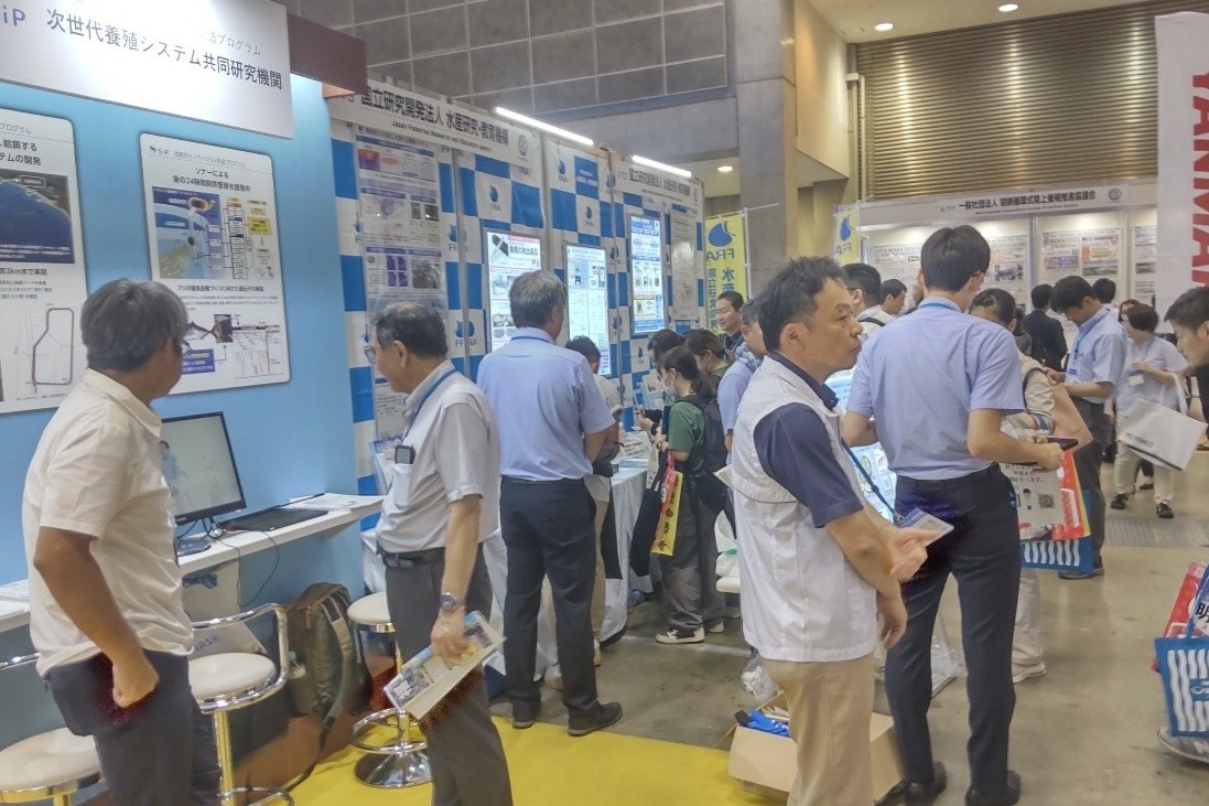 展示ブースの様子の画像