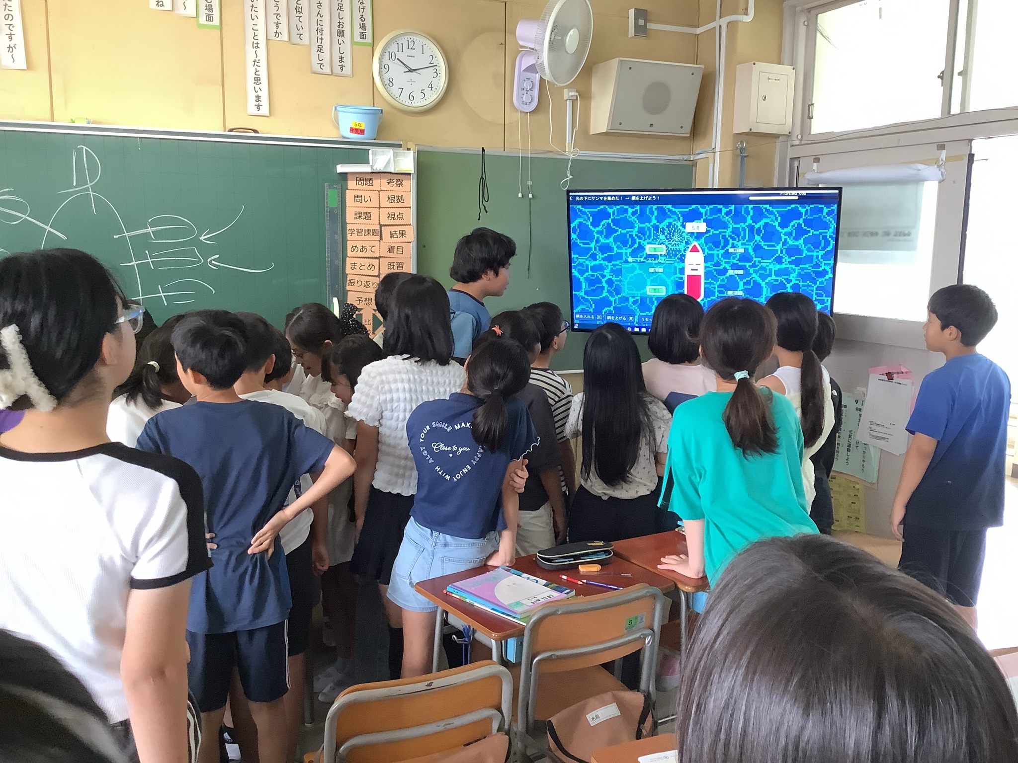 出前授業の様子