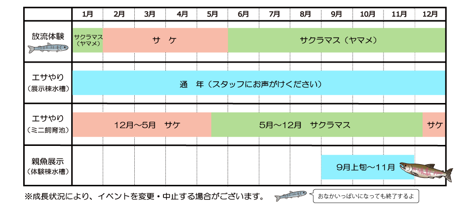 年間イベントスケジュール