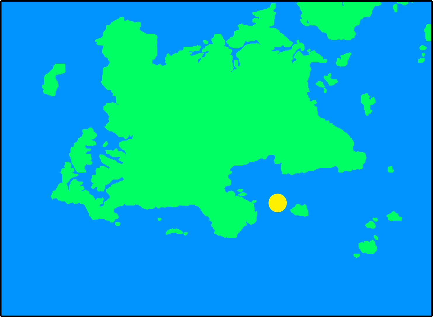 富江の水温観測地点図の画像